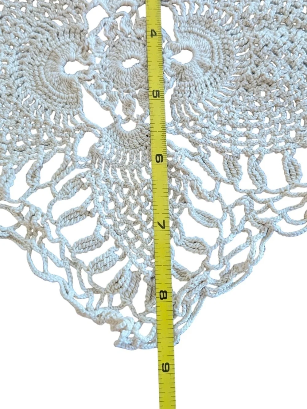 Lace Crochet Floral Appliqué - Set Of 4
